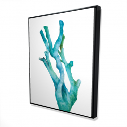 Small watercolor sea coral