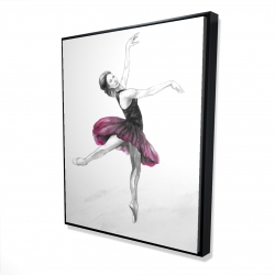 Small pink ballerina