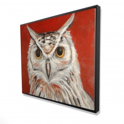 Colorful eagle owl