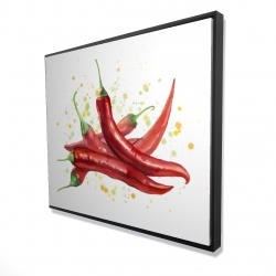 Red hot peppers