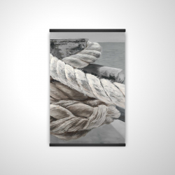 Twisted boat rope