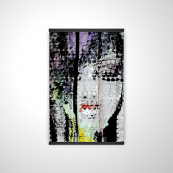 Magnetic 20 x 30 - 3D - Abstract colorful woman face