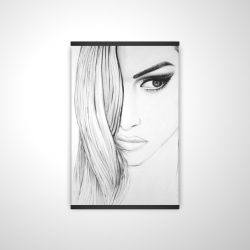 Black & white portrait
