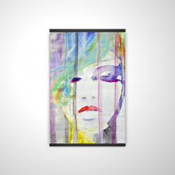 Magnetic 20 x 30 - 3D - Abstract colorful portrait