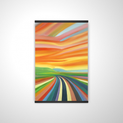 Magnetic 28 x 42 - 3D - Colorful road