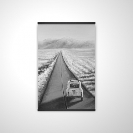 Car on the road