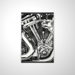 Magnetic 20 x 30 - 3D - Mechanism of a motorcycle