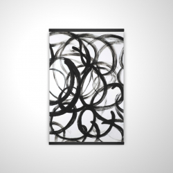 Abstract curly lines