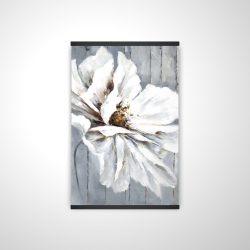 Flower on wood