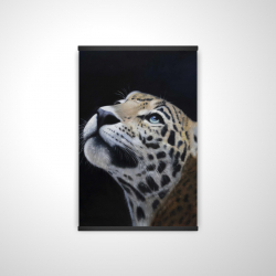 Realistic leopard face