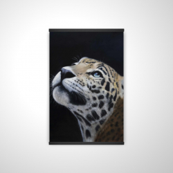 Magnetic 20 x 30 - 3D - Realistic leopard face