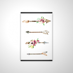 Arrowheads and flowers