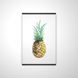 Watercolor pineapple