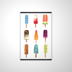 Iced lollipop
