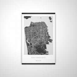 Plan graphique de san francisco