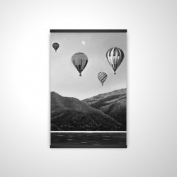 Air balloon landscape
