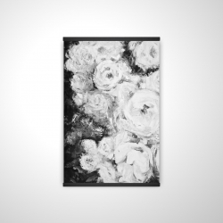 Monochrome rose garden