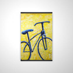 Magnetic 20 x 30 - 3D - Blue bike abstract