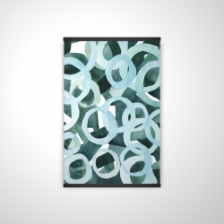 Magnetic 28 x 42 - 3D - Abstract rings