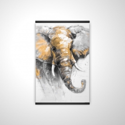 Magnifique éléphant doré