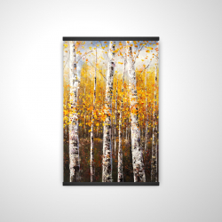 Magnetic 20 x 30 - 3D - Birches by sunny day