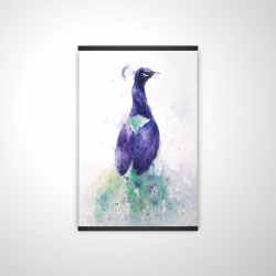 Magnetic 28 x 42 - 3D - Graceful peacock