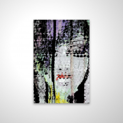 Magnetic 20 x 30 - 3D - Abstract colorful woman face