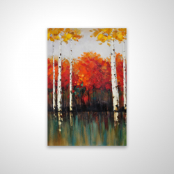 Bouleaux en automne