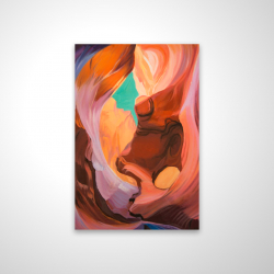 Inside view of antelope canyon