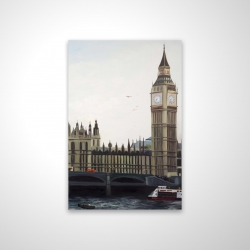 Big ben clock elizabeth tower in london