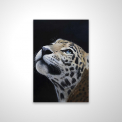Realistic leopard face