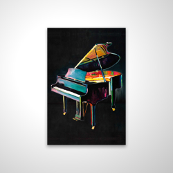 Magnetic 28 x 42 - 3D - Colorful realistic piano
