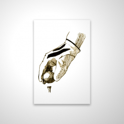 Illustration of a golf glove