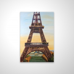 Magnetic 20 x 30 - 3D - Eiffel tower by dawn