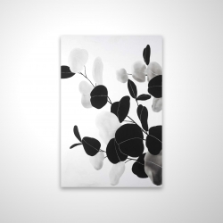Branches et feuilles rondes
