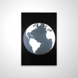Magnetic 28 x 42 - 3D - Earth satellite view