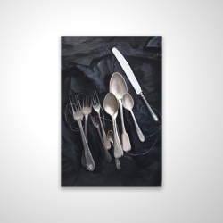 Magnetic 28 x 42 - 3D - Vintage cutlery
