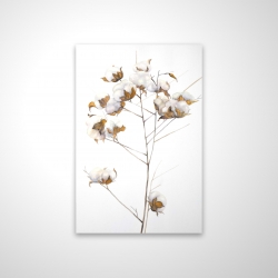 Magnetic 28 x 42 - 3D - Cotton flowers branch