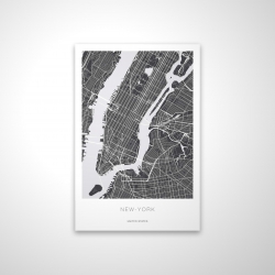 Plan graphique de new-york