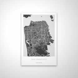 Plan graphique de san francisco