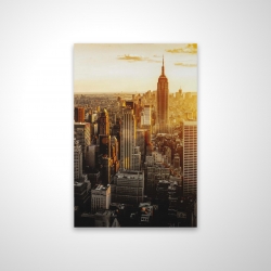 New york city at sunset