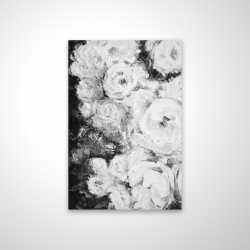 Monochrome rose garden