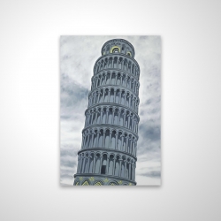Magnetic 28 x 42 - 3D - Tower of pisa in italy