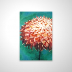 Magnetic 20 x 30 - 3D - Abstract dahlia flower