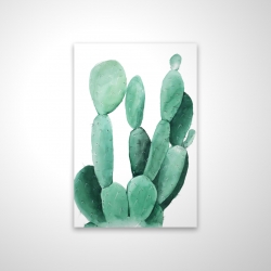 Magnetic 20 x 30 - 3D - Watercolor paddle cactus