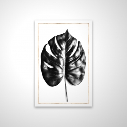 Split leaf philodendron with gold lines