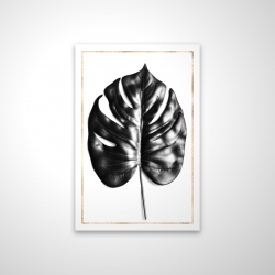 Magnetic 20 x 30 - 3D - Split leaf philodendron with gold lines