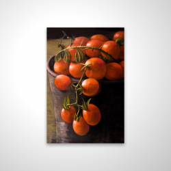Bucket of cherry tomatoes