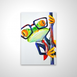 Magnetic 28 x 42 - 3D - Funny frog with glasses