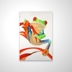 Red-eyed frog
